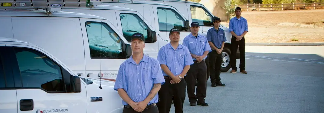 KIC Refrigeration crew ready for Mini Split Repair jobs across Chico